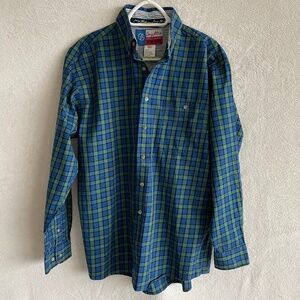 George Strait Cowboy Cut Collection by Wrangler / Men’s Long Sleeve Button-Down